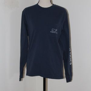 Vineyard Vines, long sleeve Field Hockey shirt Navy Blue